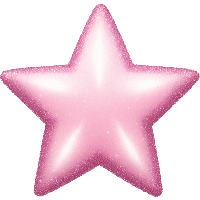 pale pink star sparkle emoji