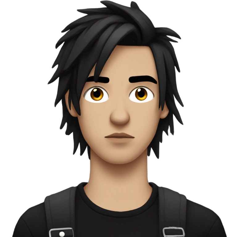 A emo boy emoji