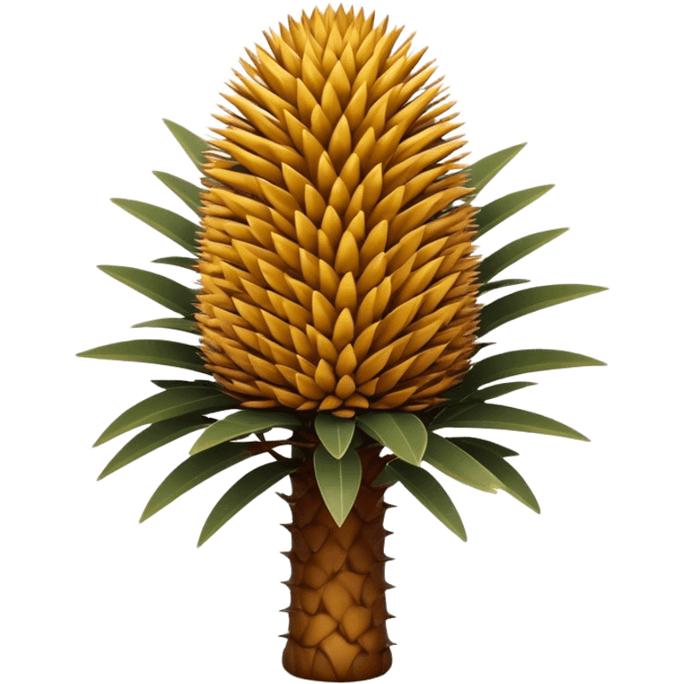 Cinematic Realistic Banksia Emoji, Bold and striking, with spiky, cylindrical flower heads covered in rich golden hues. The leaves are thick and leathery, adding a sense of strength to this unique and iconic tree. Soft glowing outline, capturing the essence of Australian ruggedness and floral beauty in a distinctive banksia tree! emoji