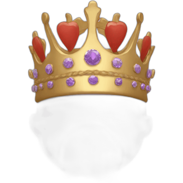 👿 crown emoji