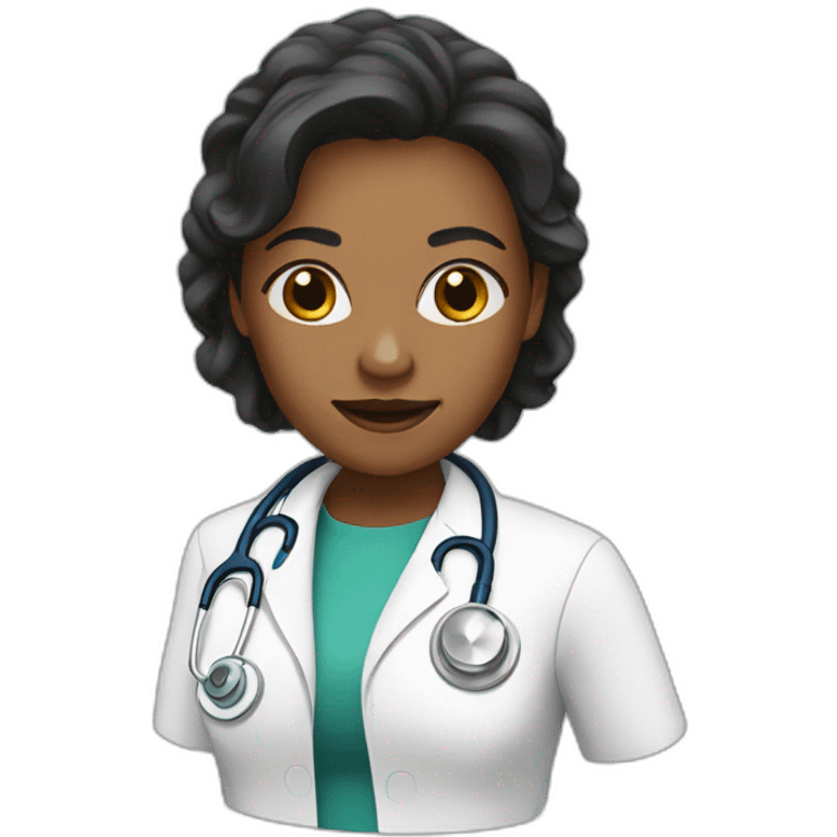 womwn doctor emoji