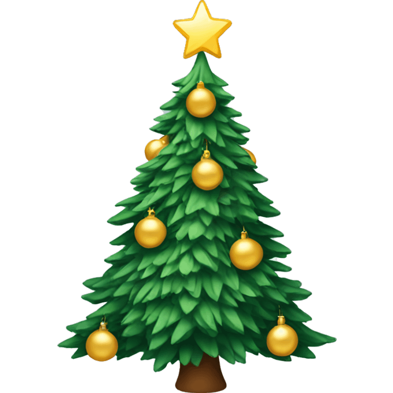 Christmas tree emoji