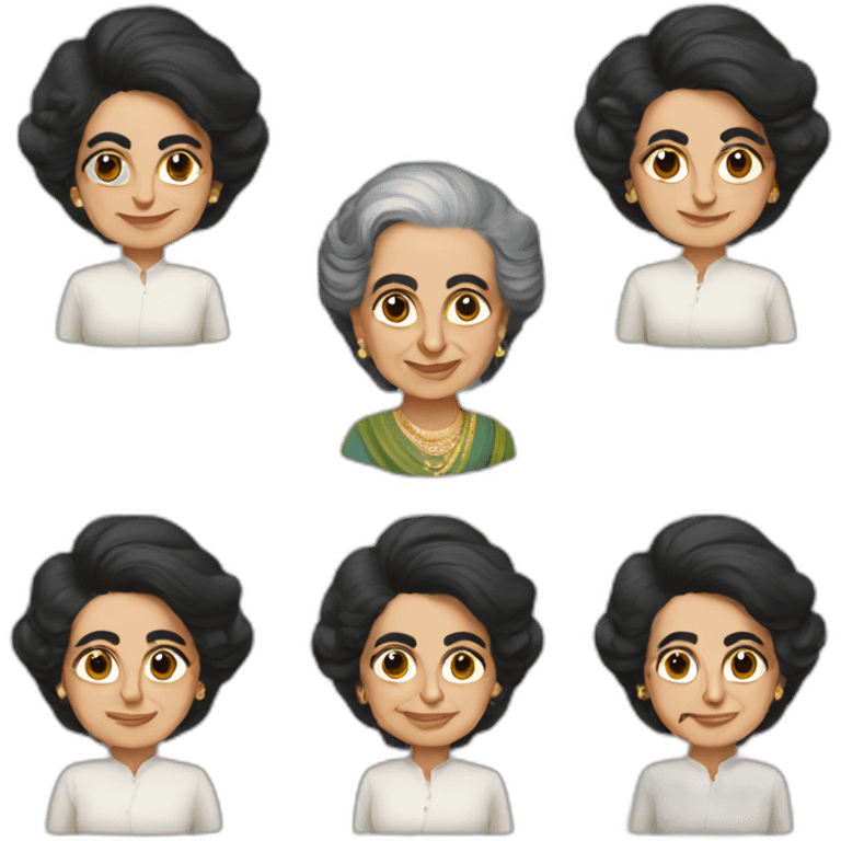 Indira Gandhi emoji