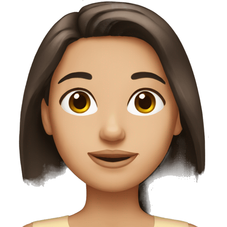 australian brunette emoji