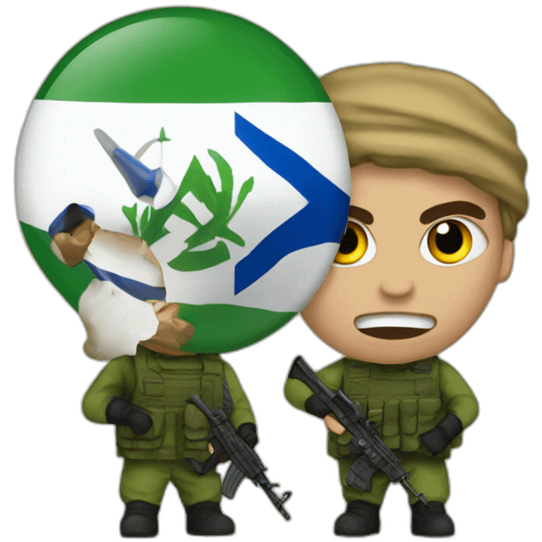 israel vs hamas emoji