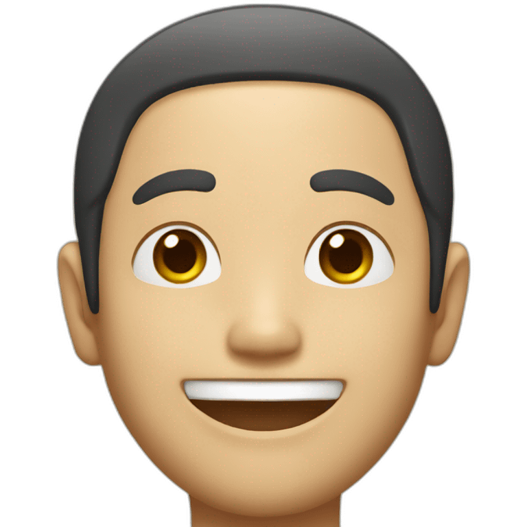 japanese man,smiling emoji