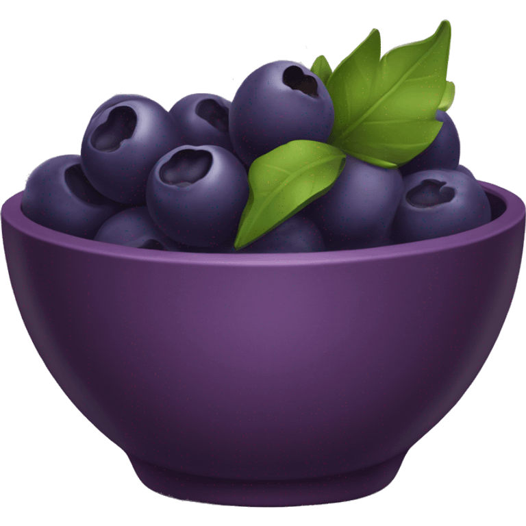 Açaí bowl emoji