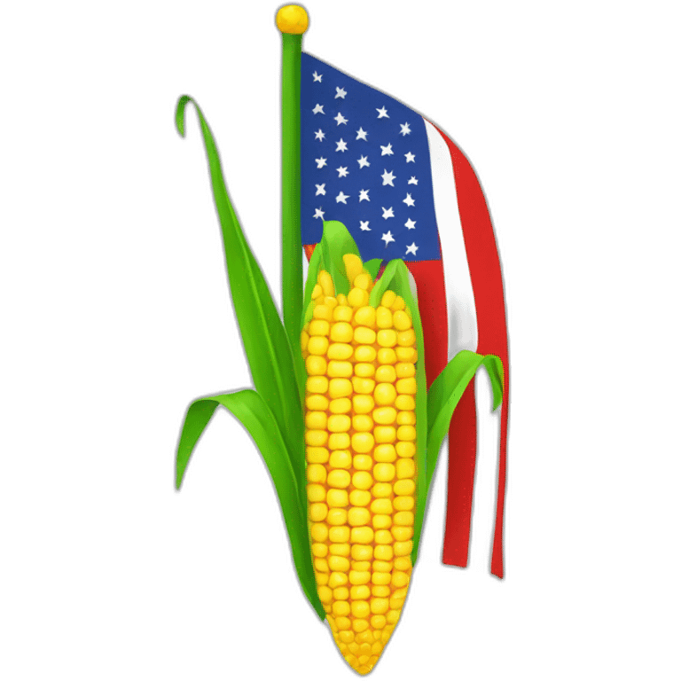 corn flag emoji