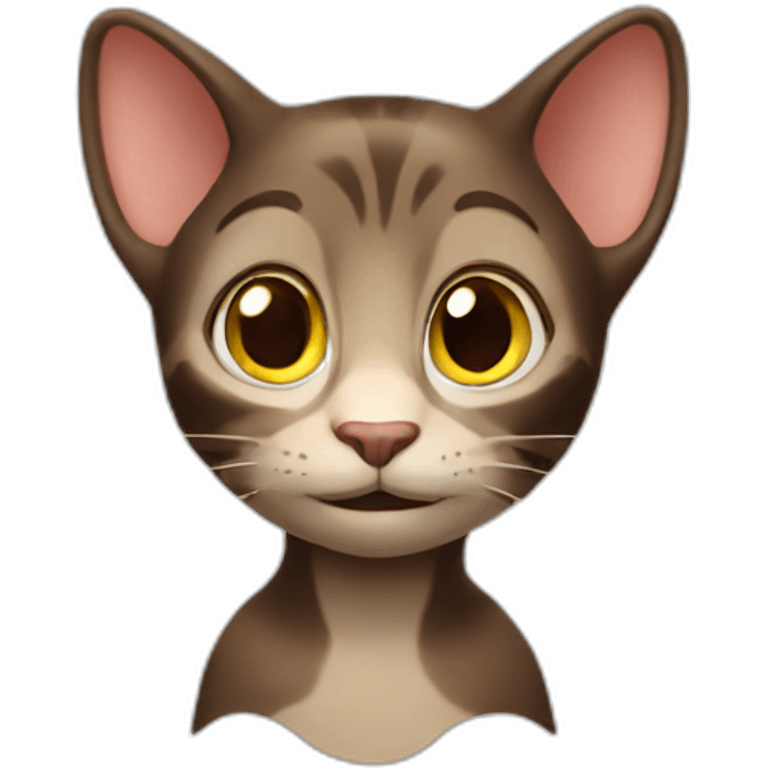 curious george as a cat emoji