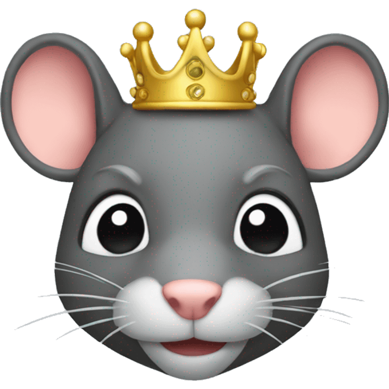 rat crown emoji