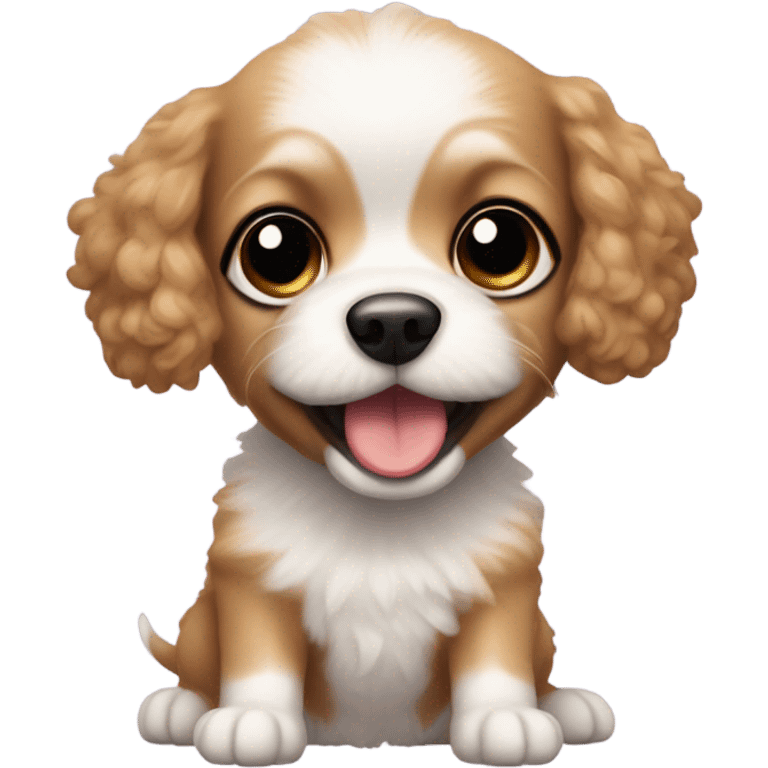 Chihuahua toy poodle puppy mix emoji