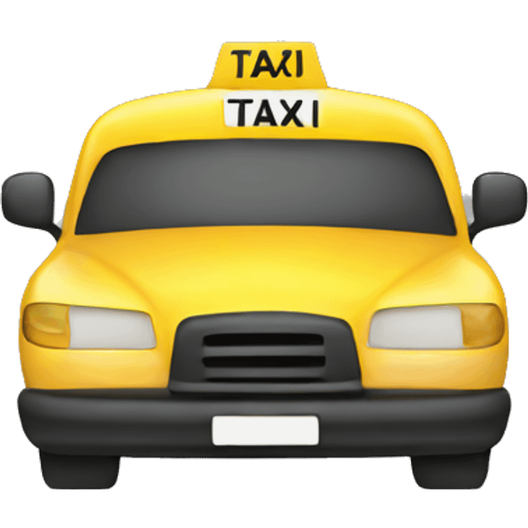 taxi emoji