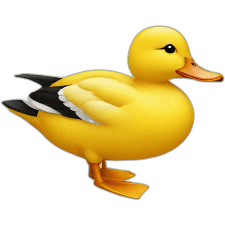 Yellow-duck emoji