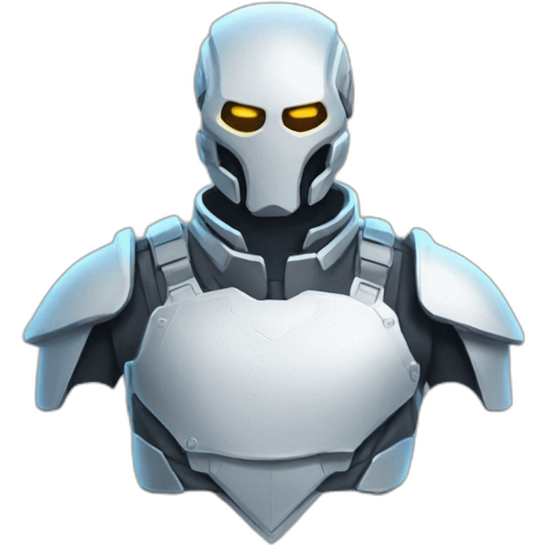 futuristic Phantom Infiltration armored breastplate ghost effect emoji