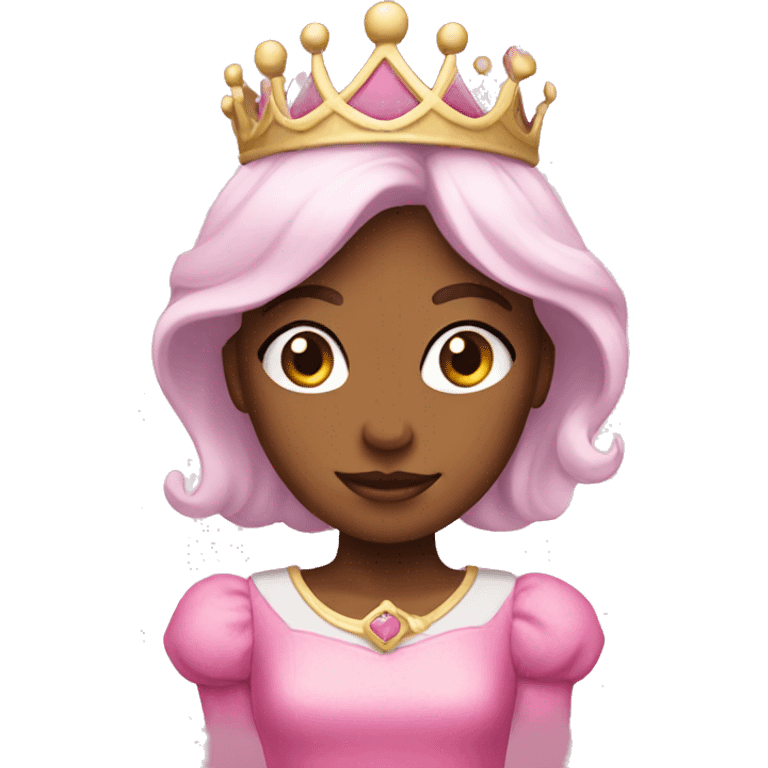 pink princess emoji