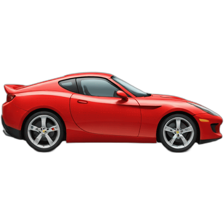 red sports car emoji