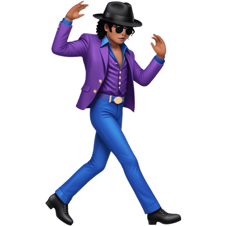 Michael jackson moonwalking emoji