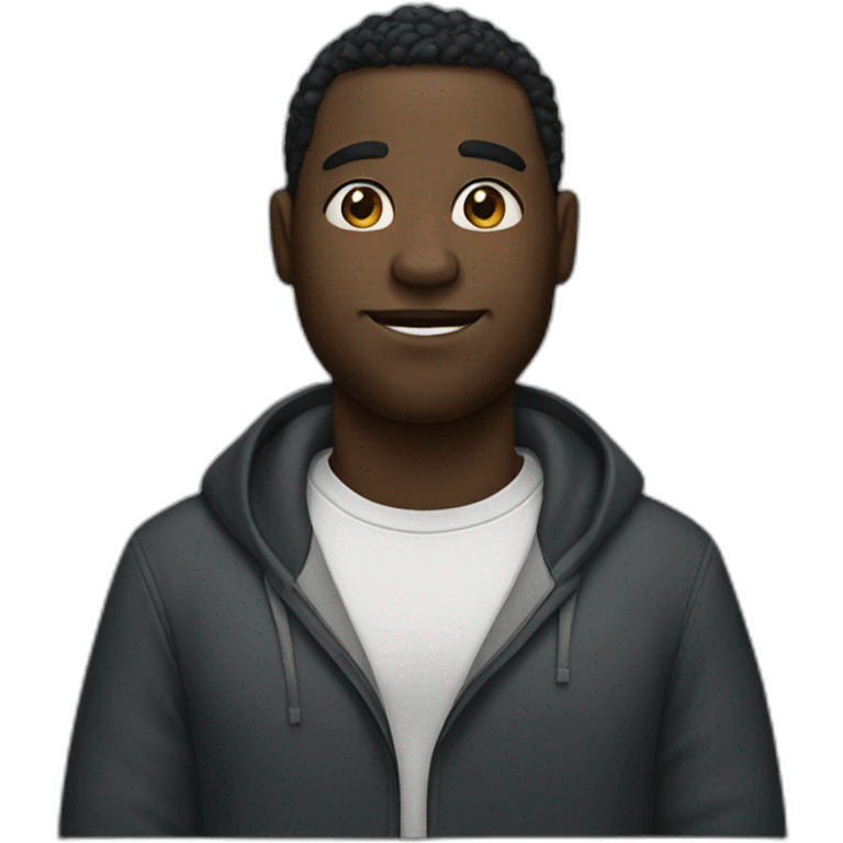 big-black-guy emoji