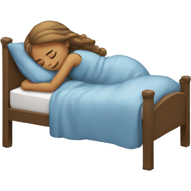 sleeping girl emoji