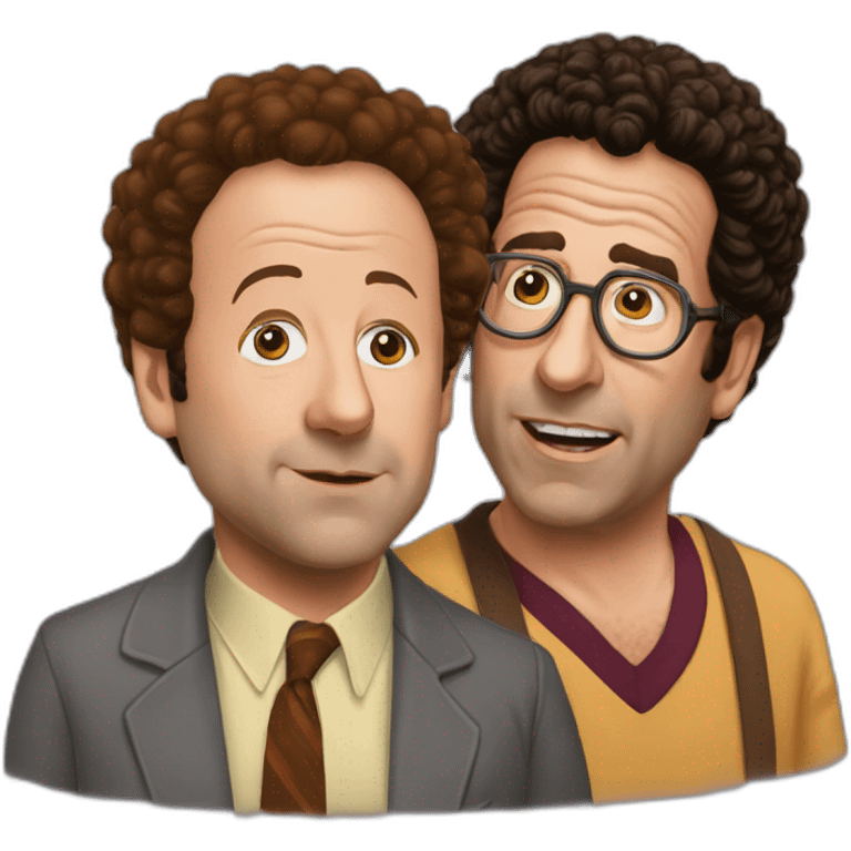 George Costanza & cosmo kramer emoji