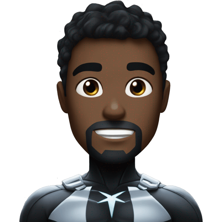 The Marvel character Black Bolt  emoji