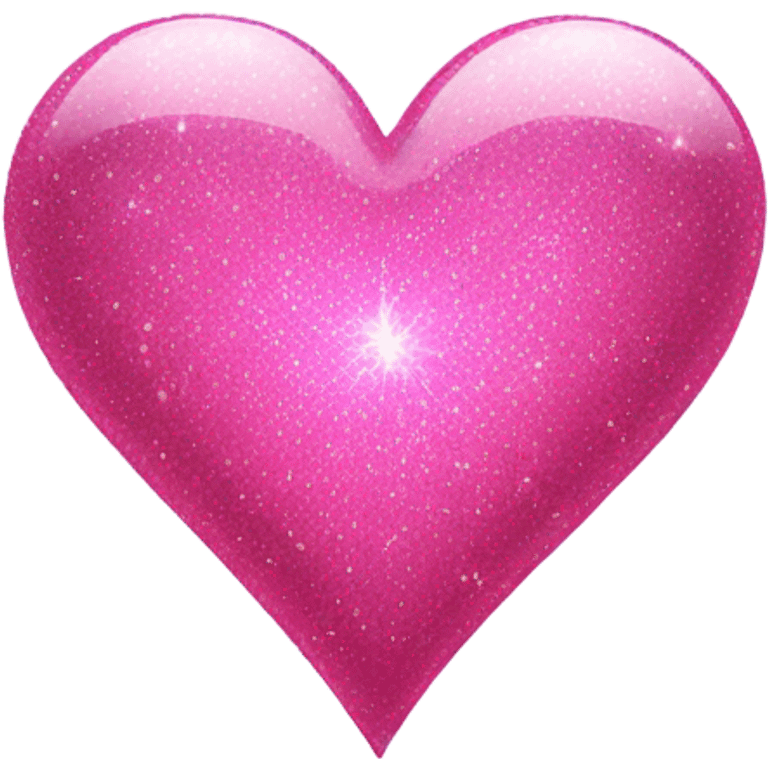 pink sparkle heart emoji