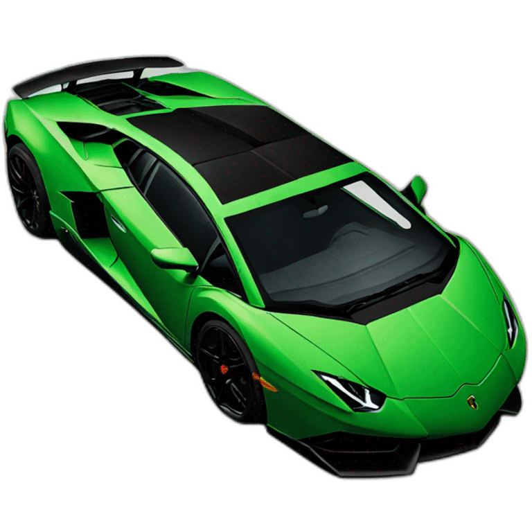 Une Lamborghini emoji