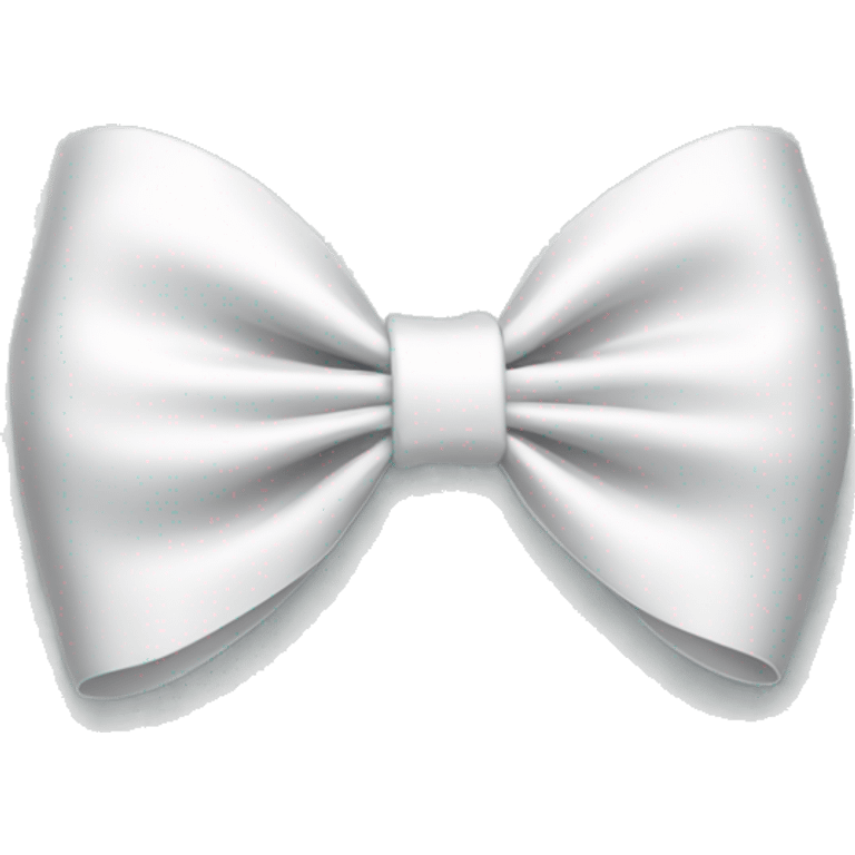 White bow emoji