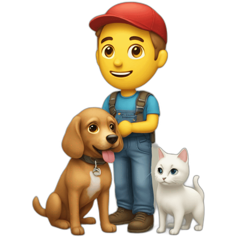 Man met rode pet emoji