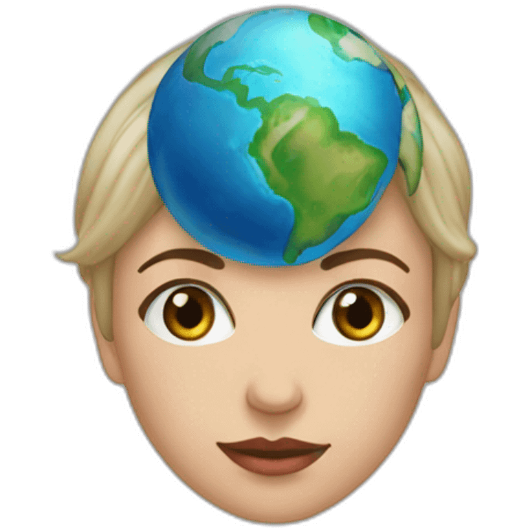 dorofeeva with earth игттн emoji