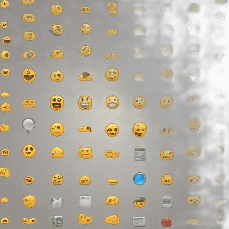 application interfaces emoji