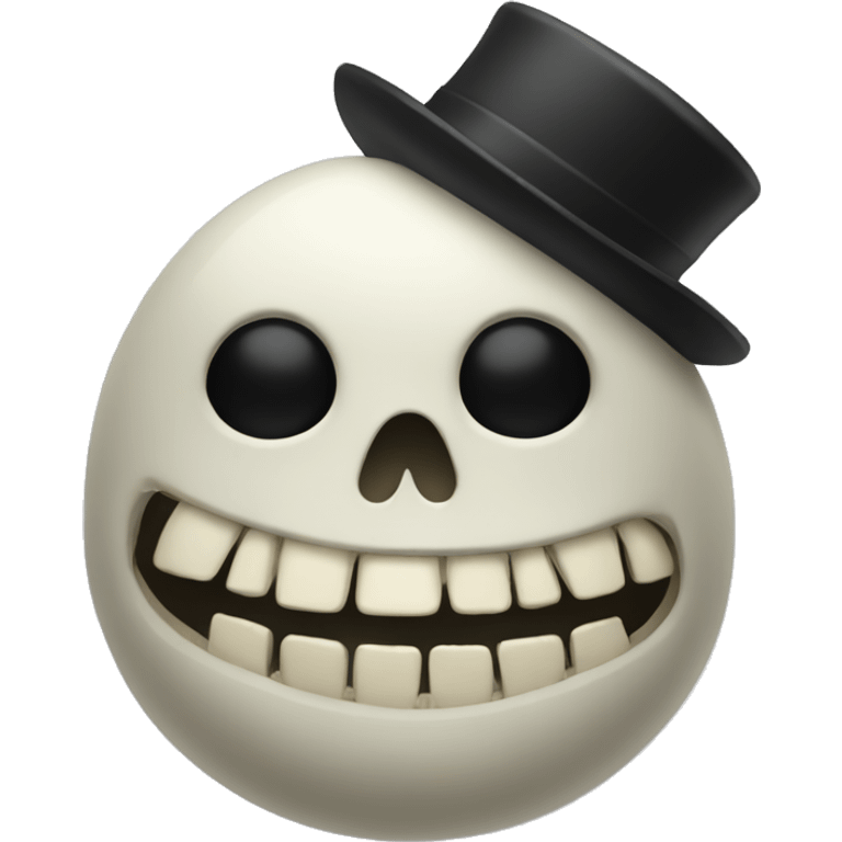 Fat skeleton  emoji