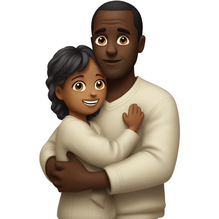 Diddy hugging kid emoji