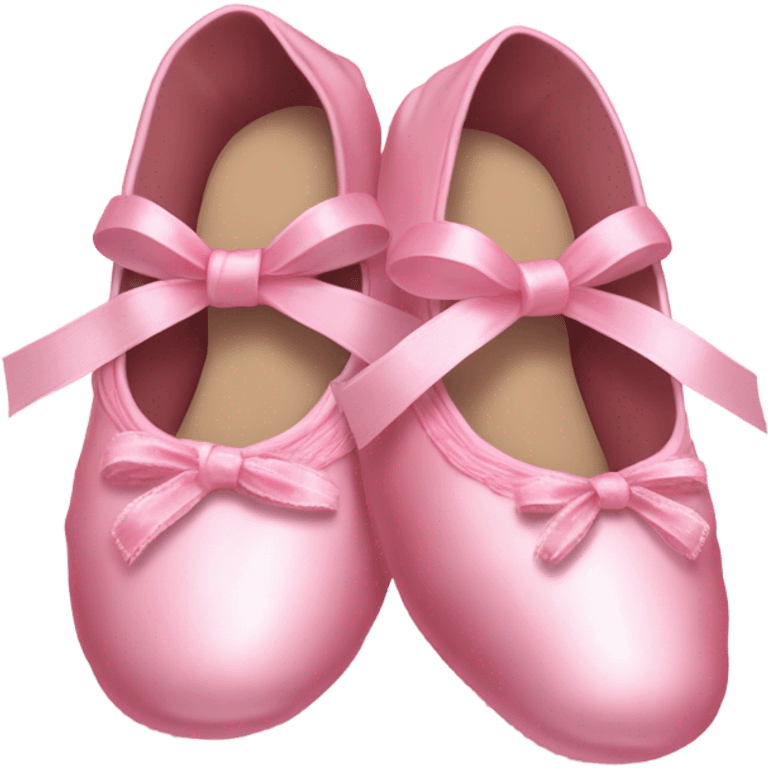 pink ballet slippers emoji