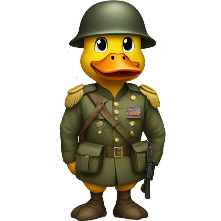 duck soldier emoji