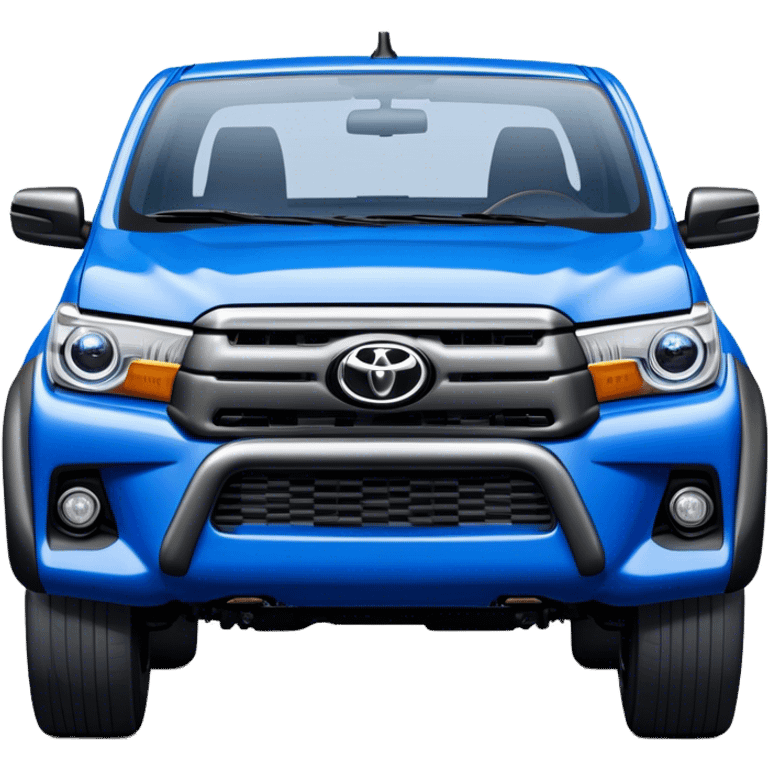 Toyota Hilux - Toyota (Model Year: 2021) (Iconic colour: Blue) emoji