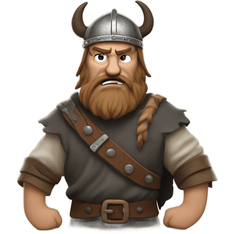 Exasperated Viking  emoji