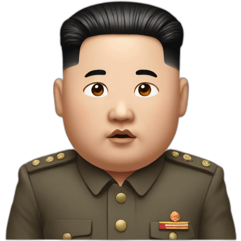 Kim Jong Un emoji