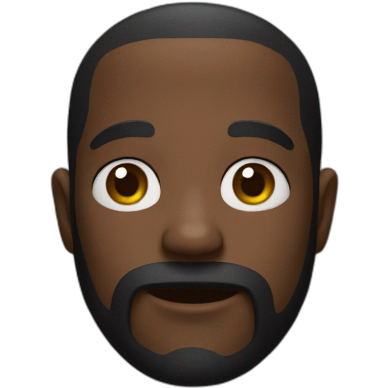 Black doo emoji