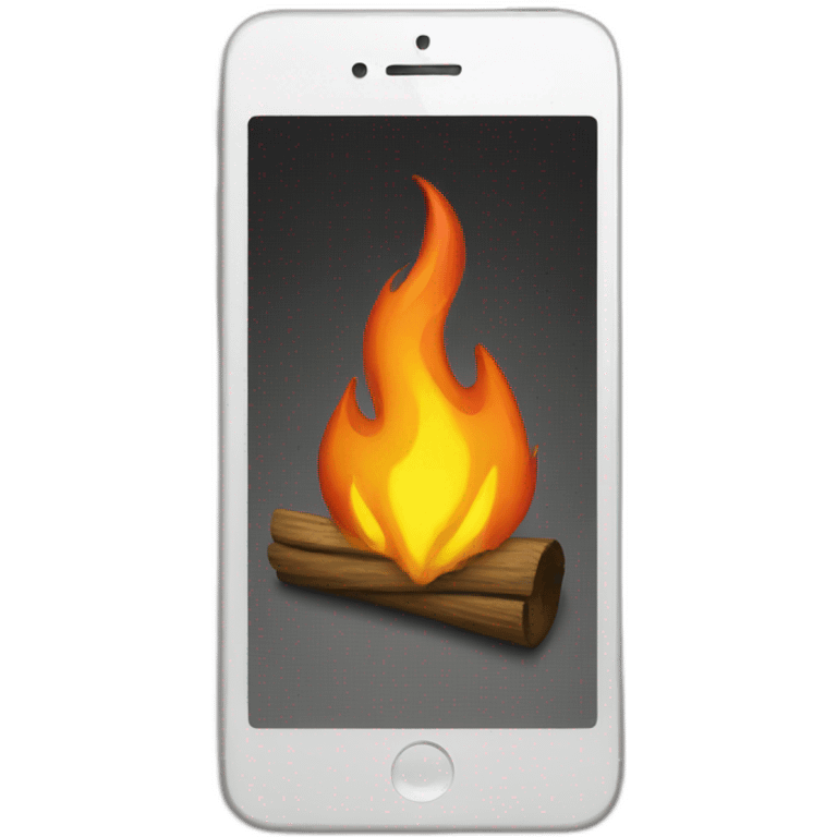 iPhone fire emoji