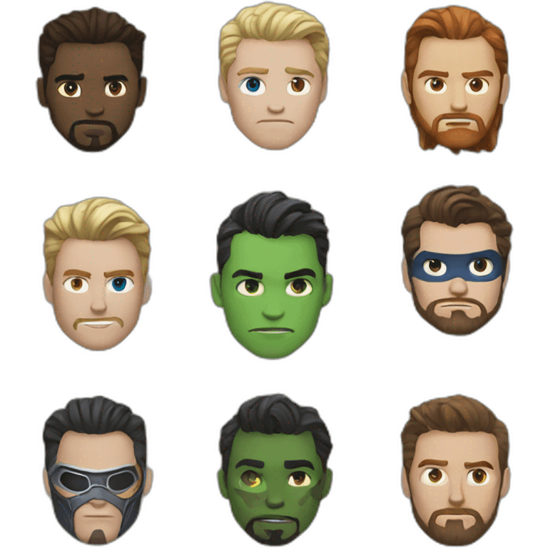 avengers emoji