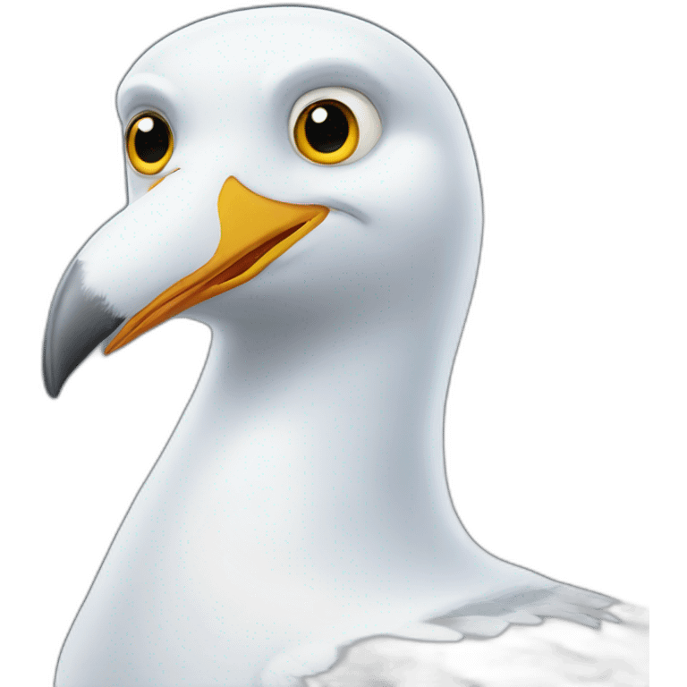 intelligent gull emoji