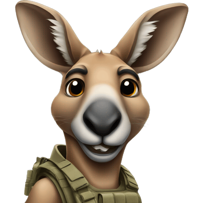 Tactical Kangaroo emoji