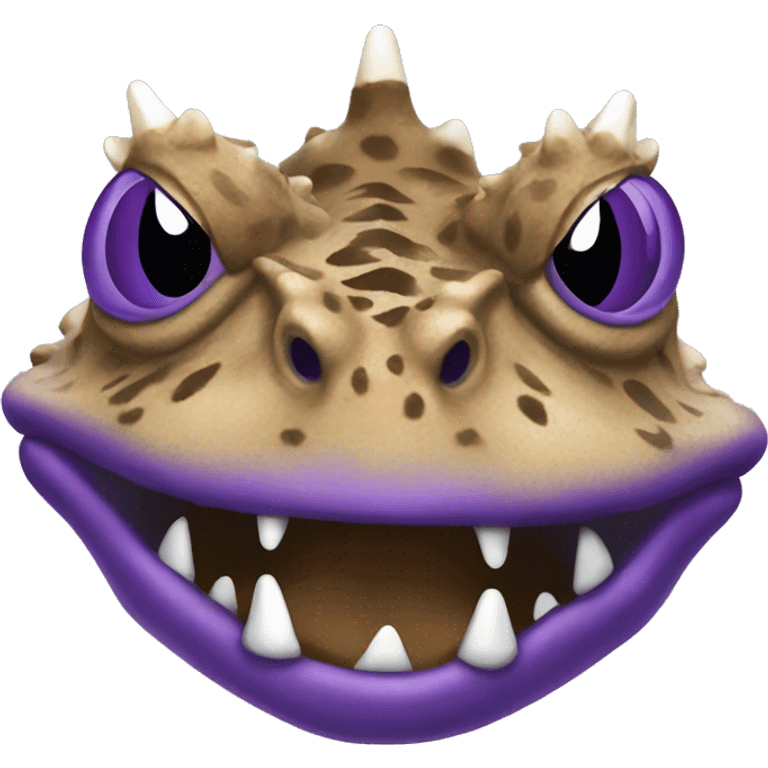 Tcu horned frog emoji