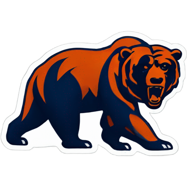 chicago bears logo emoji