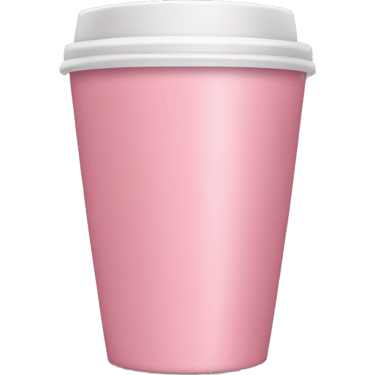 Coffee pink cup emoji