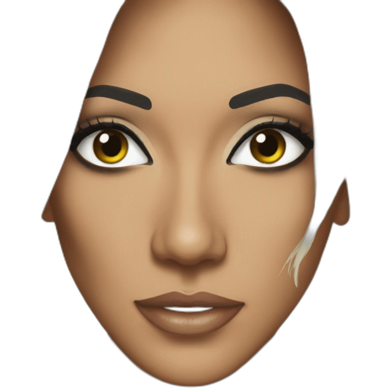 Amel bent emoji