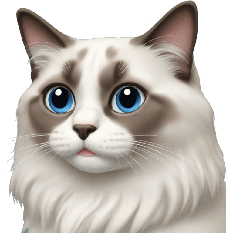 Ragdoll cat emoji