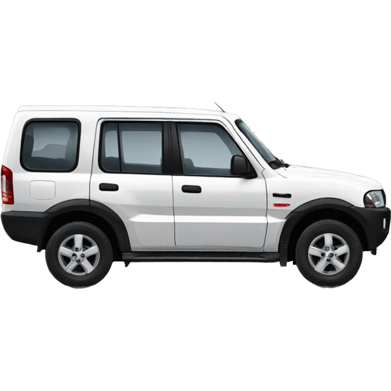 Mahindra black Scorpio emoji