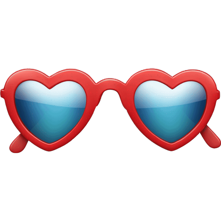 red heart sunglasses emoji